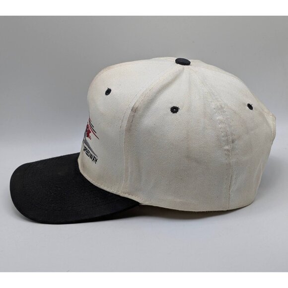 VTG The Rock North Carolina Motor Speedway Rockingham Snapback Cap Hat NASCAR - Picture 3 of 5